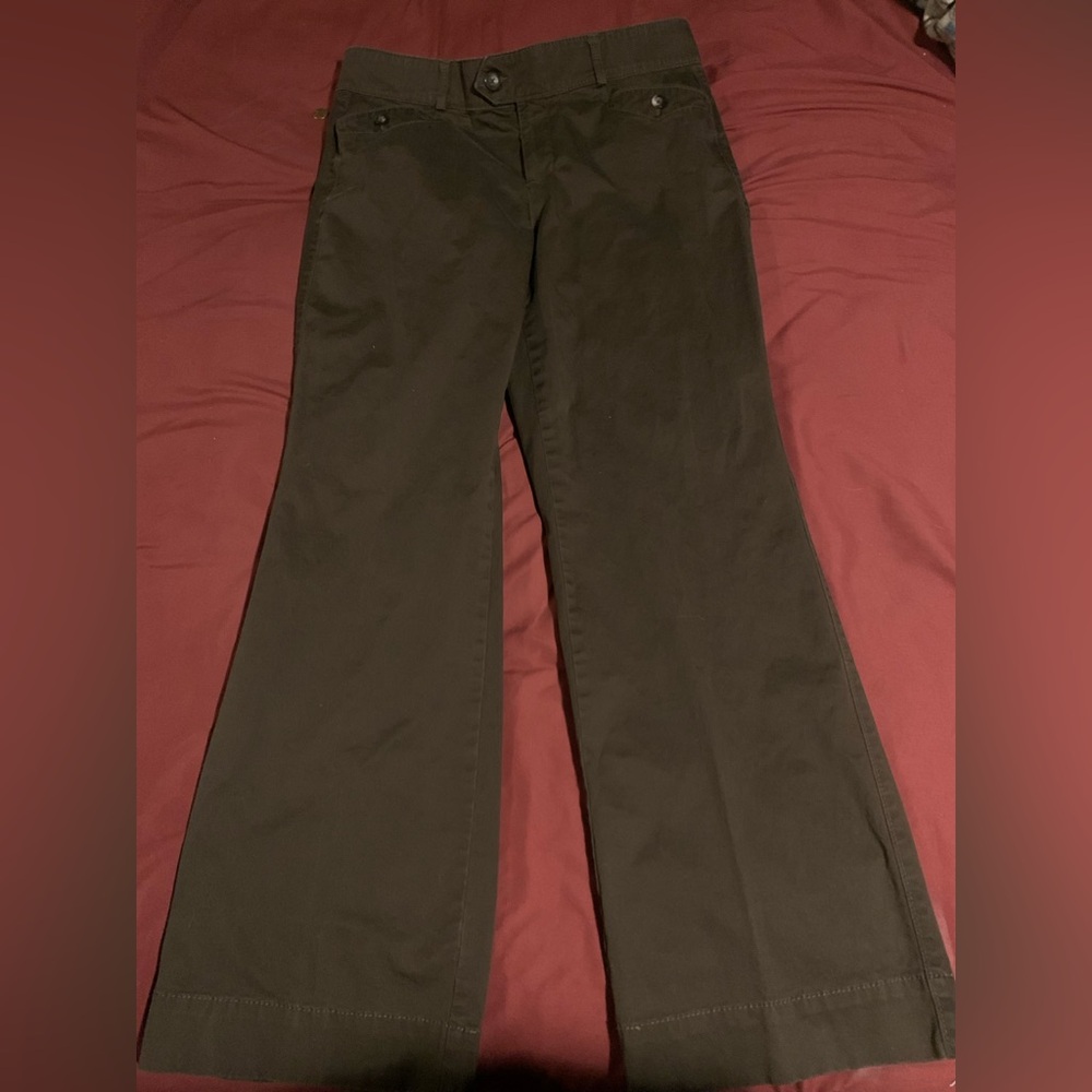 Dockers Women's Wide Leg Black Pants